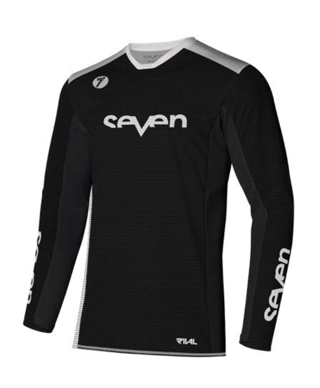 SEVEN Rival Staple Vented Trikot - Schwarz