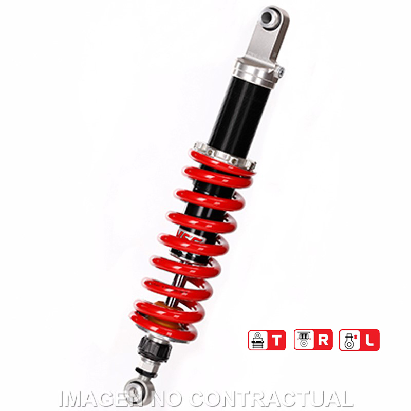 Federbein Z456-Serie Mono hinten passend für Yamaha XTZ 750 Super Tenere (89-97) MZ456-460TRL-04-85