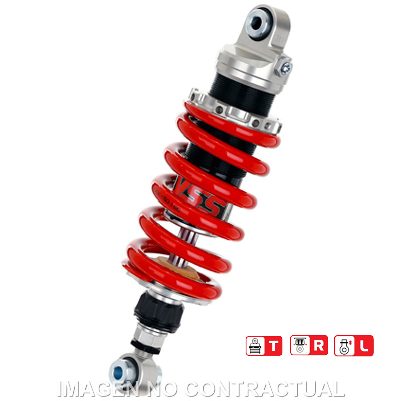 Federbein Z456-Serie Mono hinten passend für Honda CBF 1000 (06-10) MZ456-290TRL-35-85