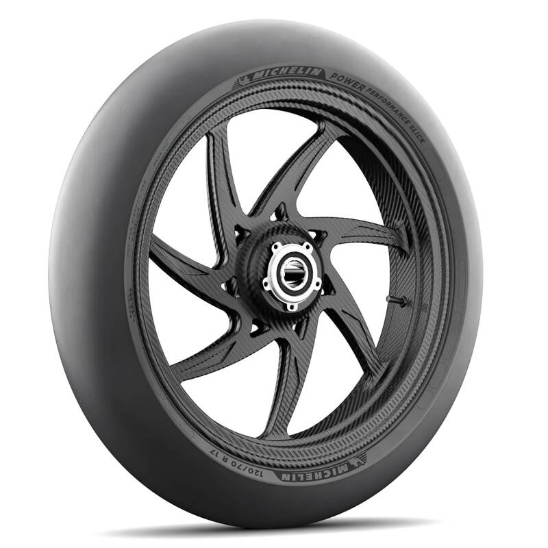MICHELIN Reifen POWER PERFORMANCE SLICK MEDIUM 120/70 R 17 NHS MI TL