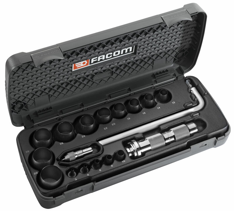 FACOM Locheisen-Set Ø 3-30 mm FACOM Locheisen-Set Ø 3-30 mm