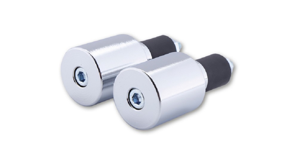 SHIN YO Lenkergewicht, Stahl verchromt, 206 g für Stahllenker