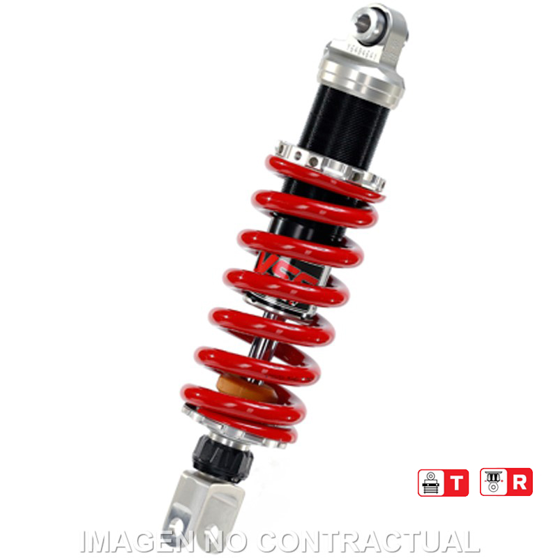 Federbein Z456-Serie Mono hinten passend für Yamaha XT 660 R/X (04-14) MZ456-345TR-13-85