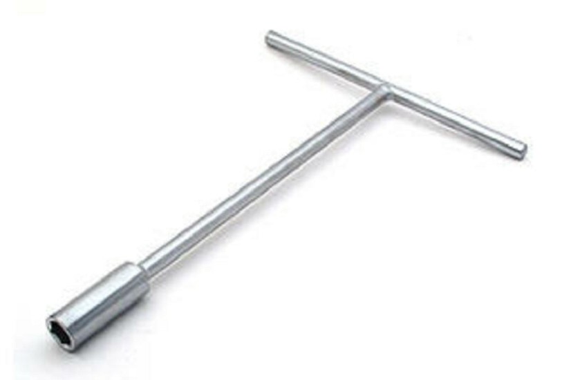BIHR T-Steckschlüssel verchromt satiniert 19 mm BIHR T-Steckschlüssel verchromt satiniert 13 mm