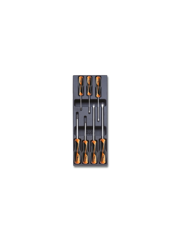 BETA Fester Thermoformateinsatz mit Phillips® und Schlitzschraubendreher