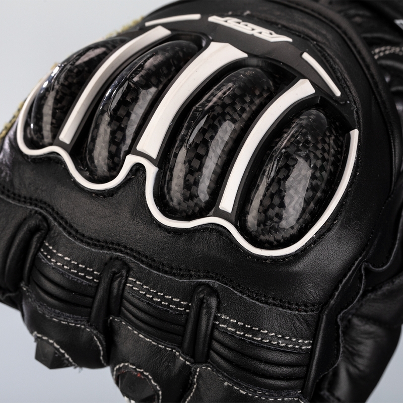 RST TracTech Evo 4 Leder Handschuhe Schwarz Größe XS