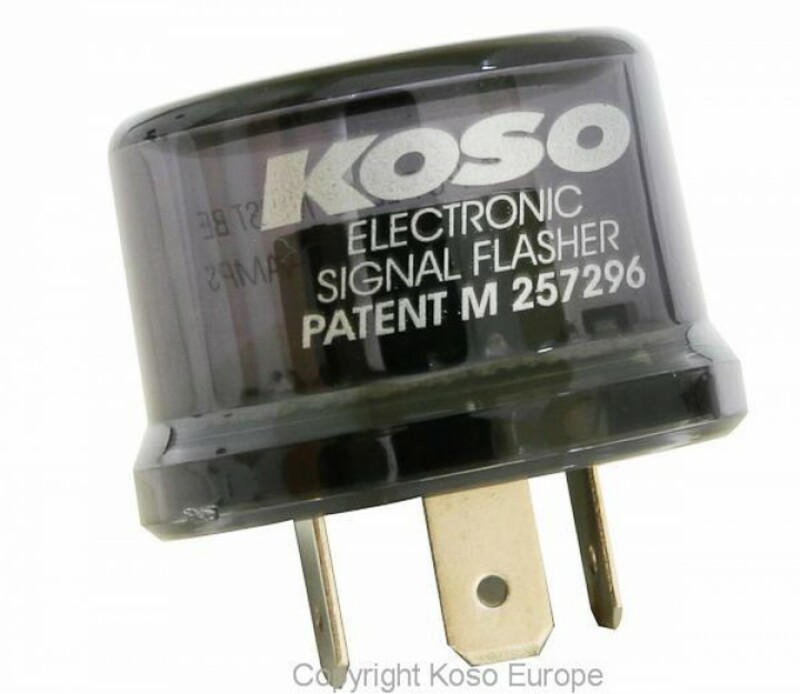 KOSO Blinkrelais12V /15 A