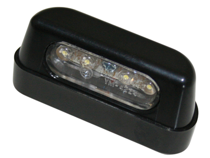 HIGHSIDER smart LED Kennzeichenbeleuchtung, ABS schwarz