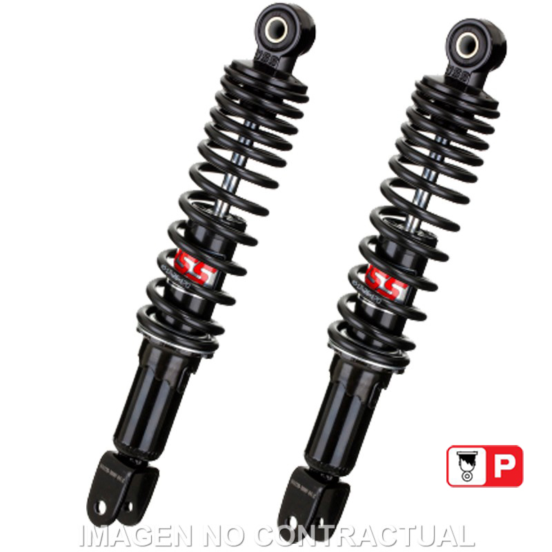 Federbein D220-Serie Stereo hinten passend für Kymco People 125 (99-03), 150 (99-03) TD220-300P-02-88