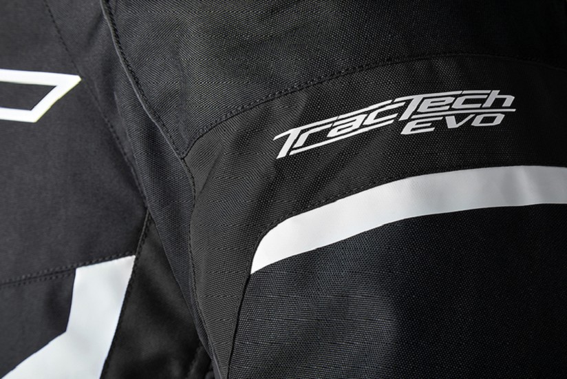 RST TracTech Evo 5 CE Textil-Jacke - Schwarz/Weiß/Schwarz
