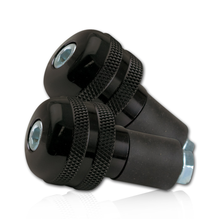 Lenkergewichte ALU schwarz Ø außen 28mm