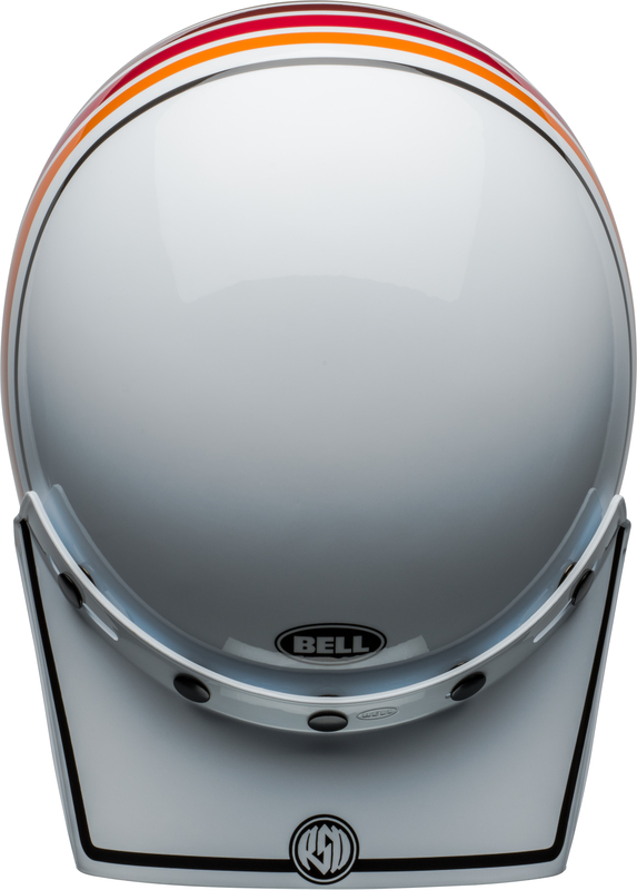 BELL Moto-3 Helm - RSD Saddleback Satin/Gloss White/Black