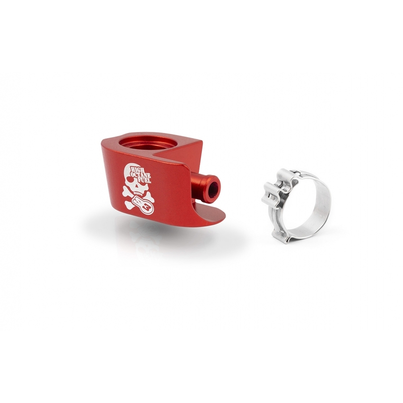 S3 Kraftstoffsteller Aluminium - Rot