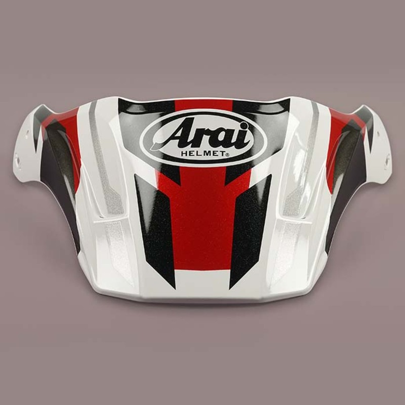 ARAI Tour-X4 Helmschirm Depart Metal Rot