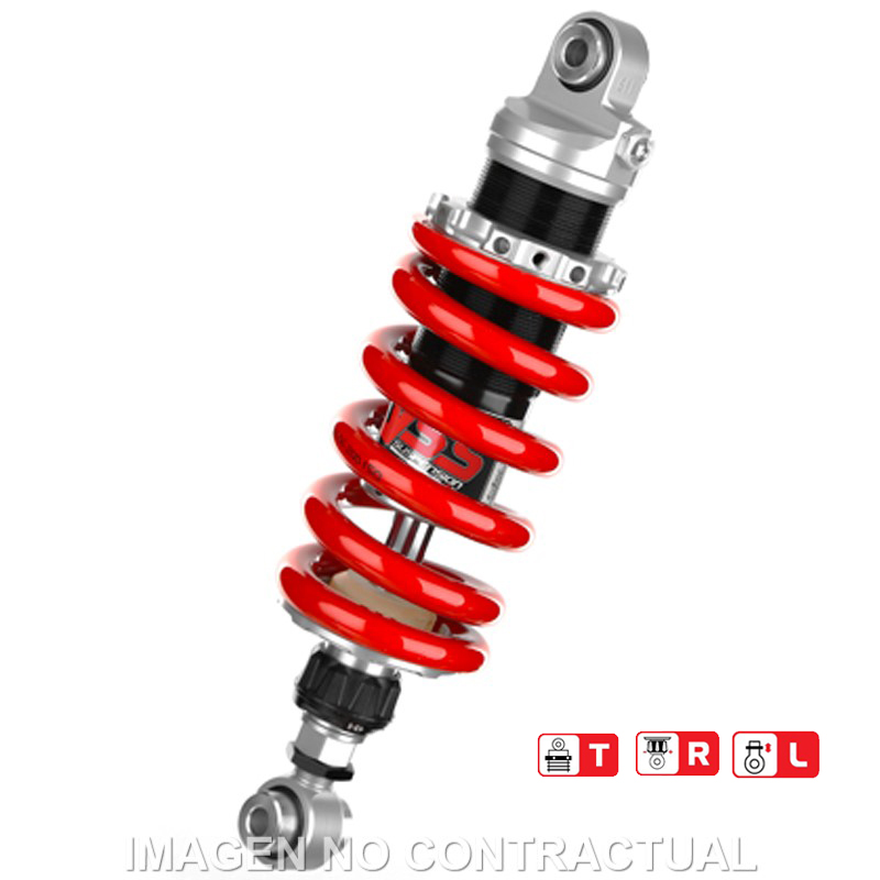 Federbein Z456-Serie Mono hinten passend für Honda CTX 700 (14-18) MZ456-300TRL-48-85
