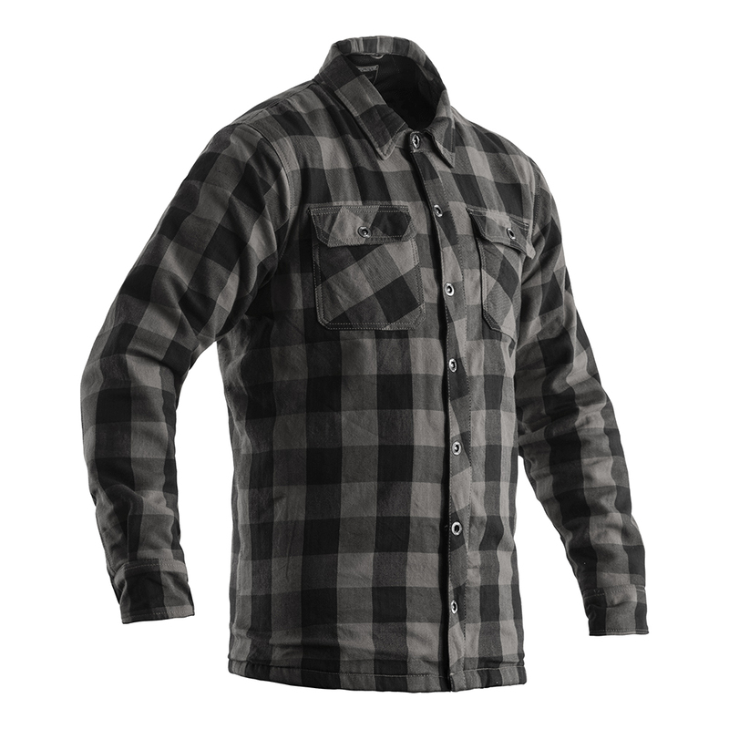 RST Lumberjack Reinforced CE Aramid Gefüttertes Textilhemd - Dunkelgrau RST Lumberjack Reinforced CE Aramid Gefüttertes Textilhemd - Dunkelgrau