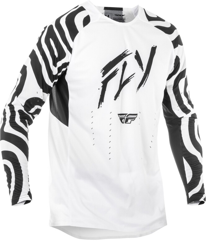 FLY RACING Evolution DST L.E. Abyss Jersey - Weiß/Schwarz