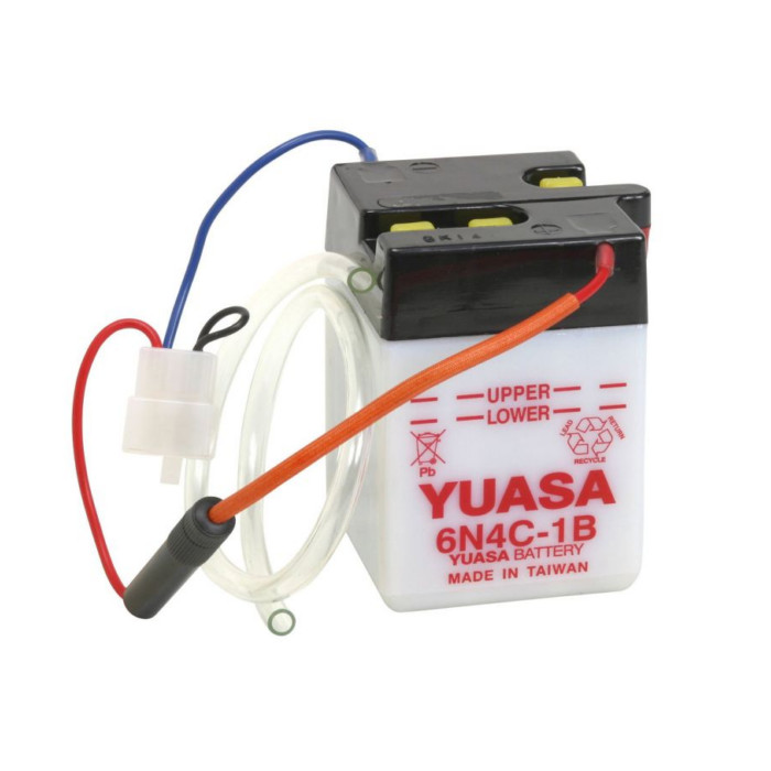 Batterie YUASA 6N4C-1B 4AH Batterie YUASA 6N4C-1B 4AH