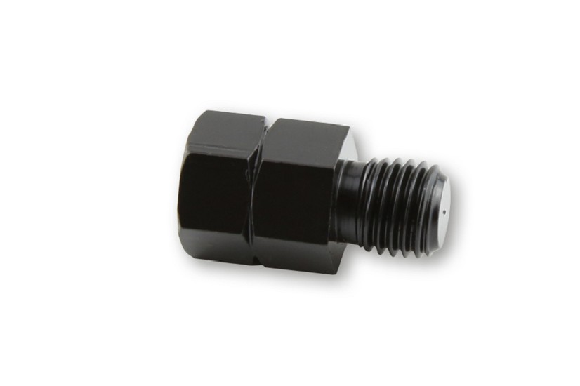 HIGHSIDER smart Spiegeladapter Loch M10 re. auf Bolzen M10 li. schwarz