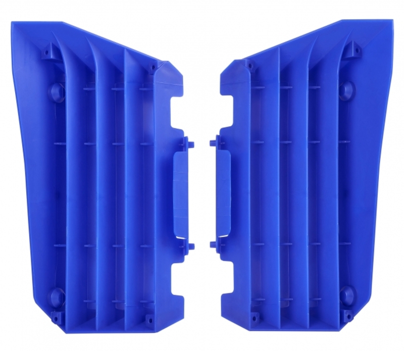 Kühlerabdeckung Polisport blau passend für Yamaha YZ250F/Y Z450F