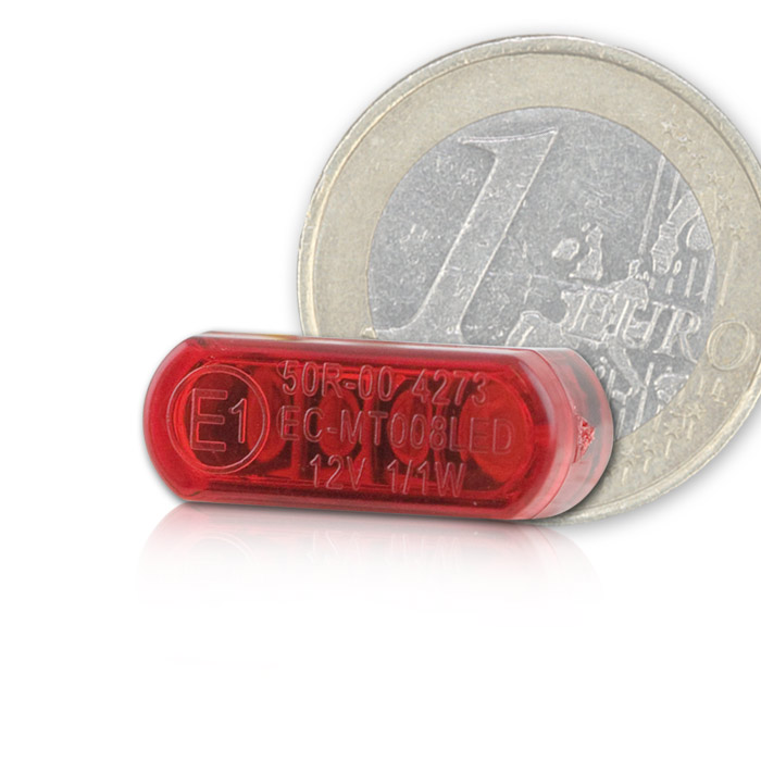 LED-Einbaurücklicht Heat rot Stück