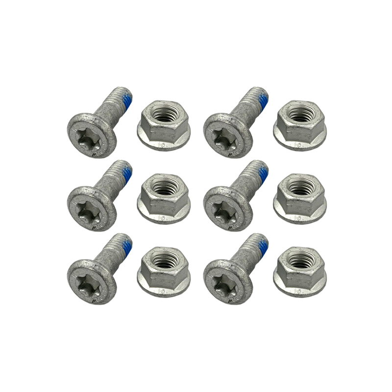 RFX Race M8 x 25mm Ritzelschraube und Muttern Kit - 6 Stück