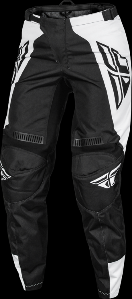 FLY RACING F-16 Damen-Hose - Schwarz/Weiß