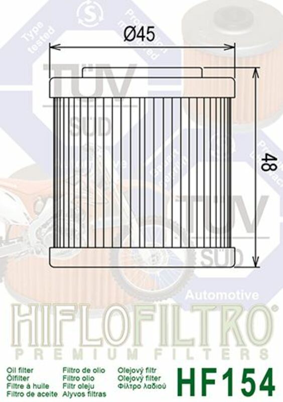 HIFLOFILTRO Ölfilter - HF154