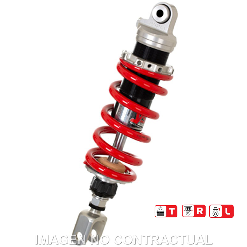 Federbein Z456-Serie Mono hinten passend für Yamaha MT-09 Tracer (14-18) MZ456-330TRL-59-85