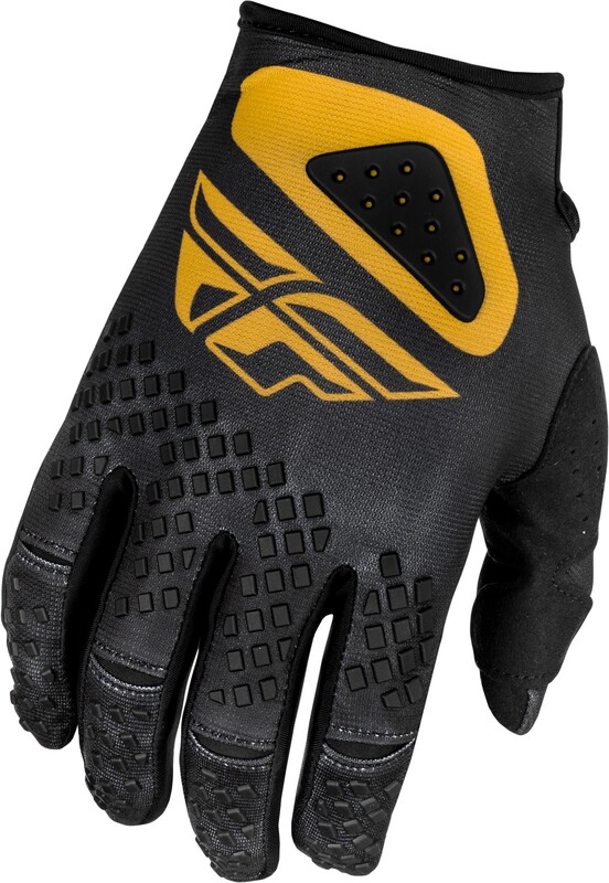 FLY RACING Kinetic Center Handschuhe- Schwarz/Gold