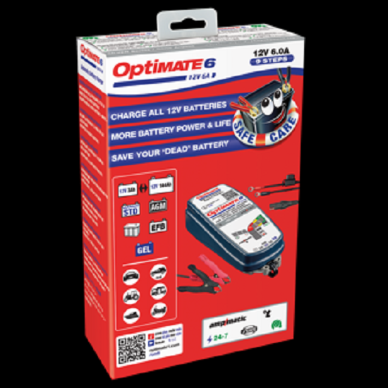 Batterieladegerät OptiMATE 6 Ampmatic 9-stufig, 12V, 6A STD/AGM/Gel