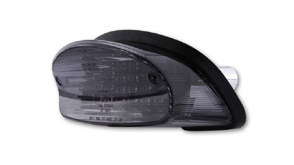 HIGHSIDER smart LED-Rücklicht mit getöntem Glas, passend für Honda CB 600 Hornet 98-02