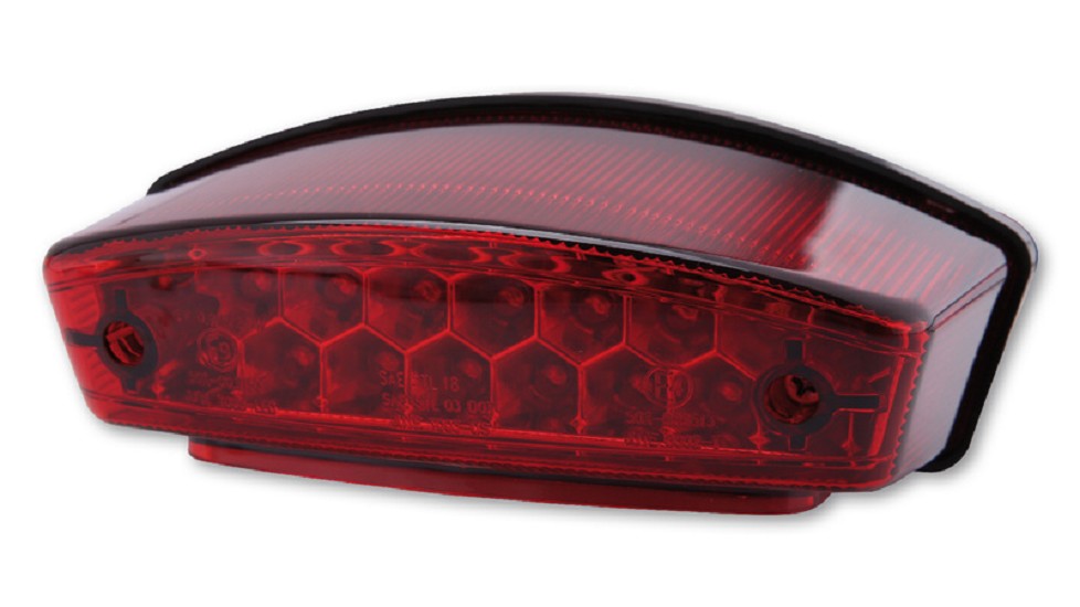 SHIN YO LED-Rücklicht Monster Rotes Glas