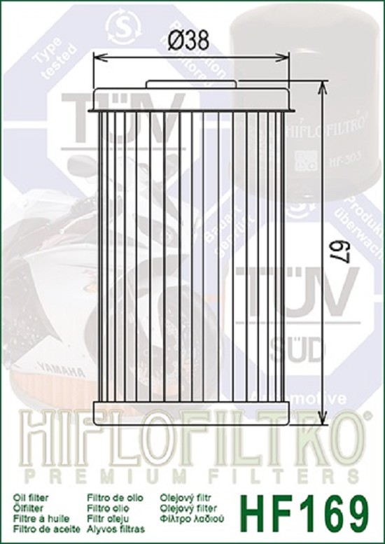 Hiflo Ölfilter HF169