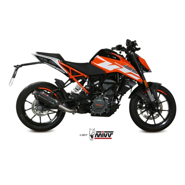 MIVV SUONO SLIP-ON passend für KTM Duke 125/390 17- MIVV SUONO SLIP-ON passend für KTM Duke 125/390 17-