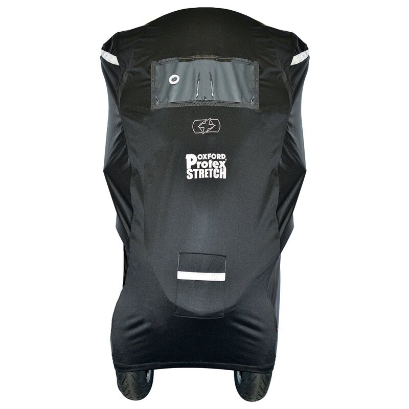 OXFORD Outdoor Abdeckplane Protex Stretch Schwarz - Scooter - Universal OXFORD Outdoor Abdeckplane Protex Stretch Schwarz - Scooter - Universal