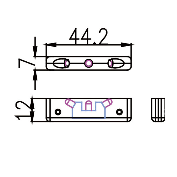 LED-KennzeichenbeleuchtungTrio inkl. Klebeband