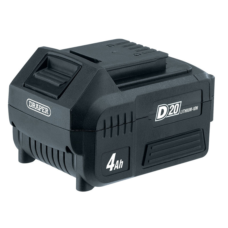 DRAPER D20 Lithium-Ionen-Batterie 20 V 4,0 Ah DRAPER D20 Lithium-Ionen-Batterie 20 V 4,0 Ah