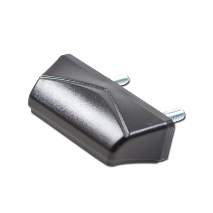 SMD-Kennzeichenbeleuchtung Axis schwarz ABS
