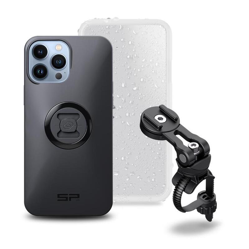SP-CONNECT Bike Bundle II fixed on Handlebar or Stem - iPhone 13 Pro Max SP-CONNECT Bike Bundle II fixed on Handlebar or Stem - iPhone 13 Pro Max