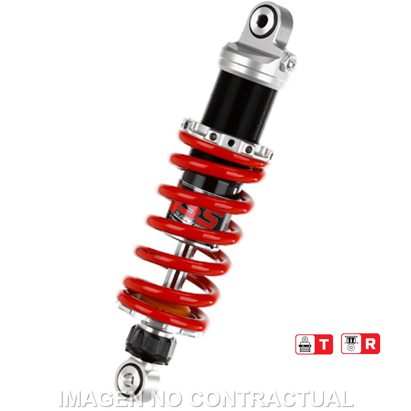 Federbein Z456-Serie Mono hinten passend für DUCATI 1098 (07-08) MZ456-295TR-16-85