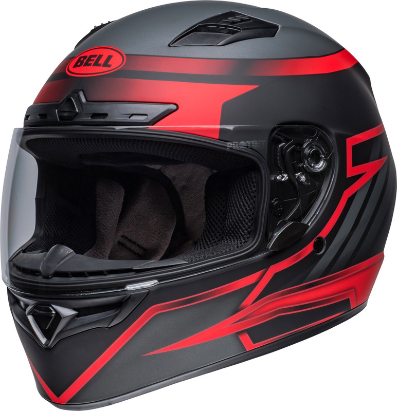 BELL Qualifier DLX Mips Helmet - Raiser Matte Black/Crimson