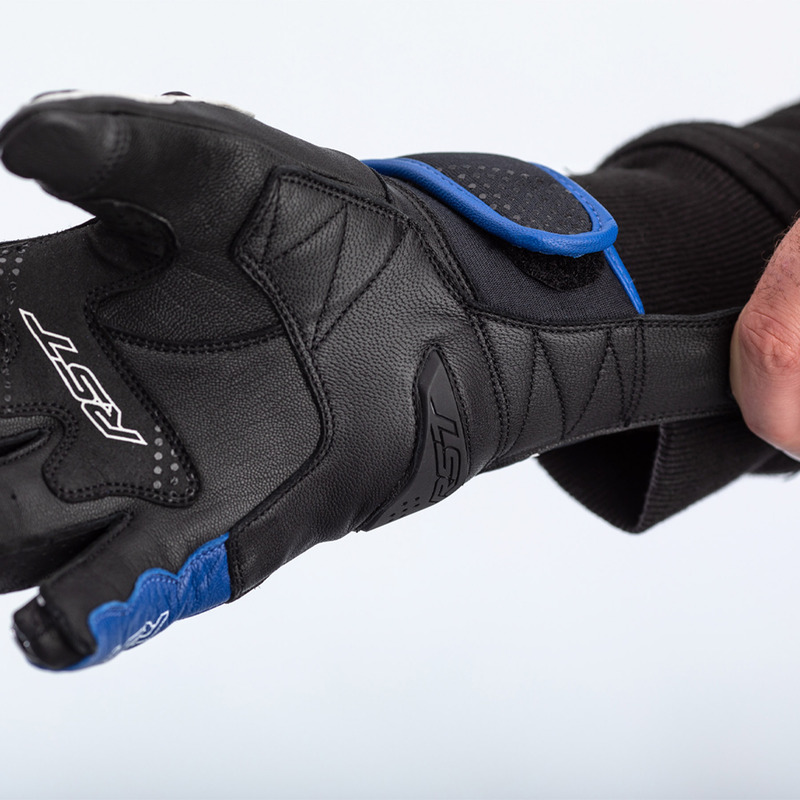 RST Freestyle II Handschuhe Leder Blau Größe XXL RST Freestyle II Handschuhe Leder Blau Größe XXL
