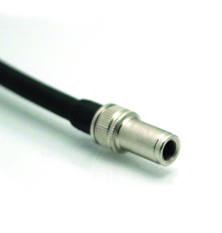 BIHR Digitale Pumpe 20 bar/300 psi für Luftfedergabel - gerades Endstück