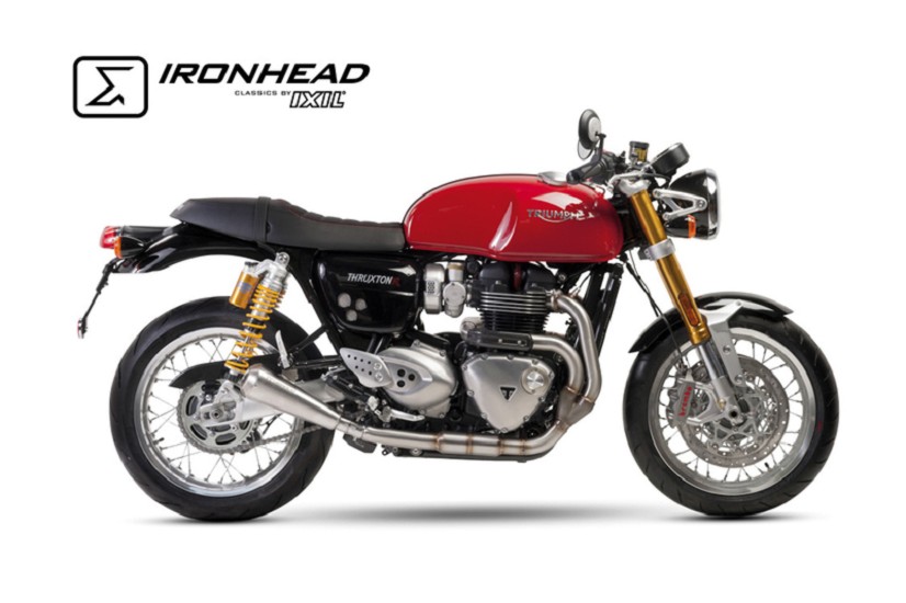 IXIL Endschalldämpfer Kompatibel mit TRIUMPH Thruxton 1200, 16-