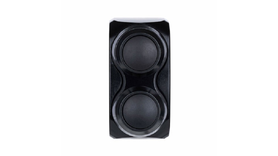 MOTOGADGET mo.switch basic Tasterarmatur, 2 Taster Schwarz/Schwarz
