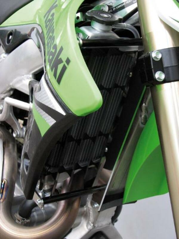 AXP Kühlerschutz aus Aluminium - passend für Kawasaki