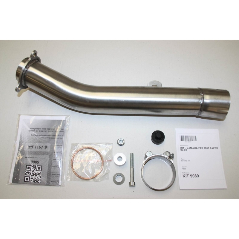 IXIL Hexoval Endtopf Edelstahl / Endkappe Edelstahl schwarz - OY9089VSE