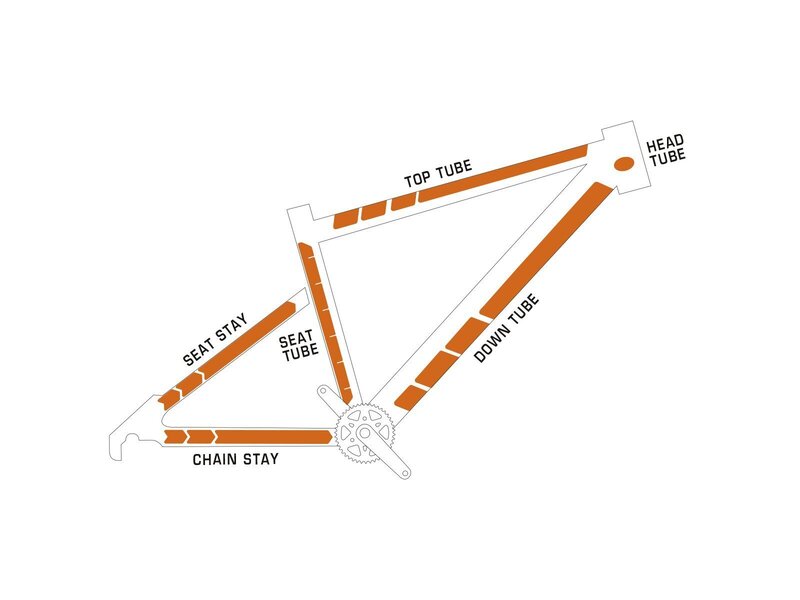 ALGIS Opaque Frame Guards Kit L - Clear
