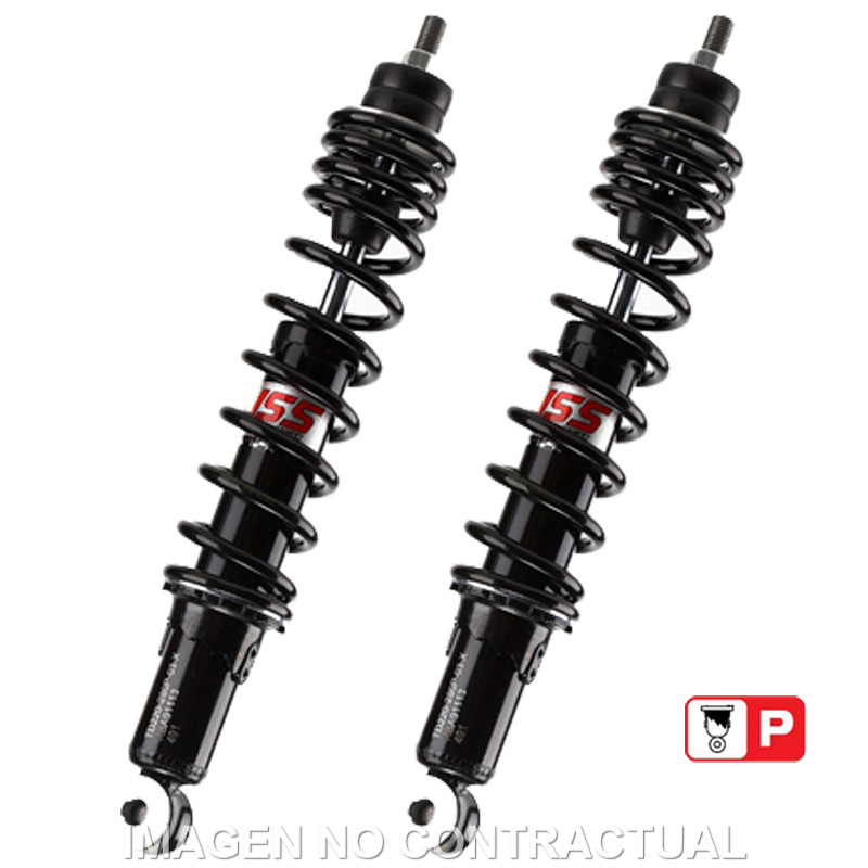 Federbein D220-Serie Stereo hinten passend für Gilera Runner 4T VX 125/VXR 180/VXR 200 TD220-280P-03-88
